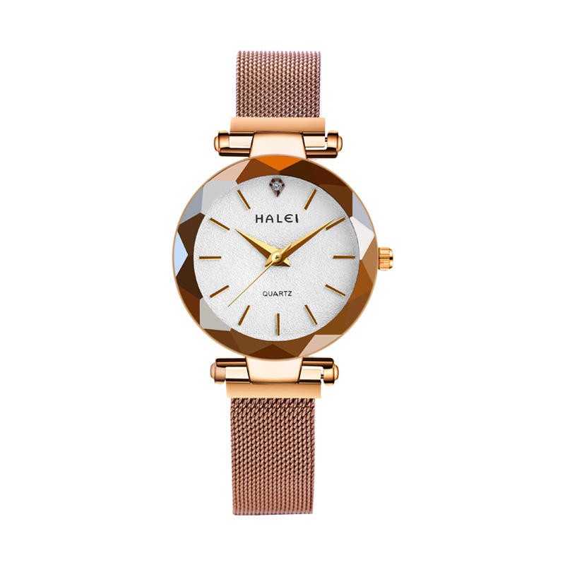 STAR RUDDER 6010L New trendy wrist watches for women,mesh steel belt quartz watch women watch set,modern women watch ladies
